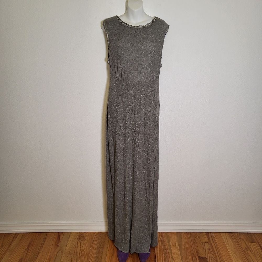Free People Sabrina Maxi High Slit Dress size Large